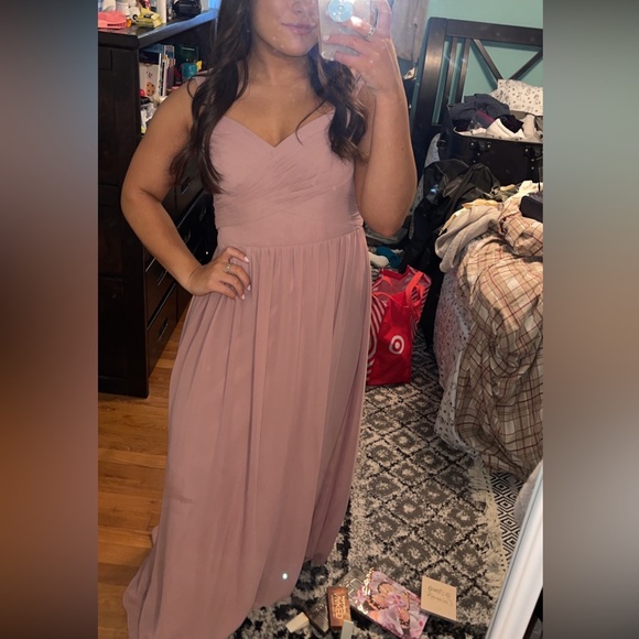 Azazie Raine bridesmaids dress DUSTY ROSE - Picture 6 of 6